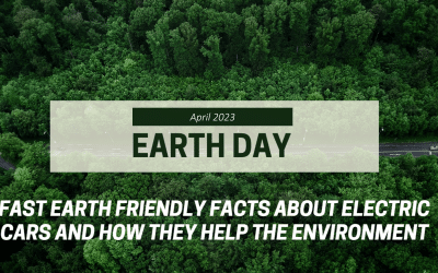 Earth Day: Fast Earth Friendly Facts about Electric Cars and how they help the Environment